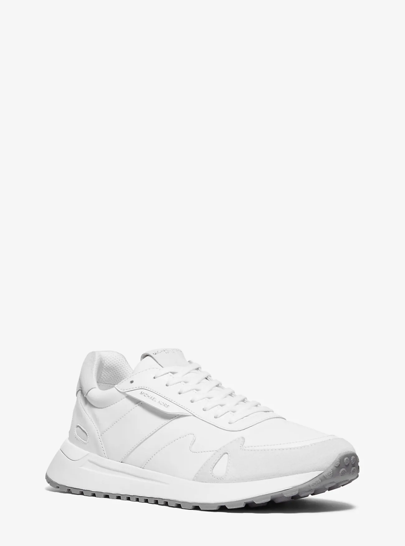 Michael Kors Sneaker Miles van nylon en leer OPTISCHWIT Online