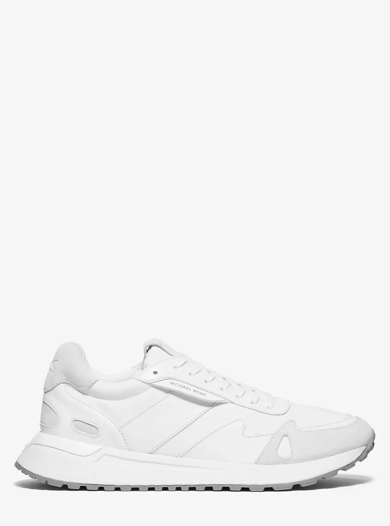 Michael Kors Sneaker Miles van nylon en leer OPTISCHWIT Online