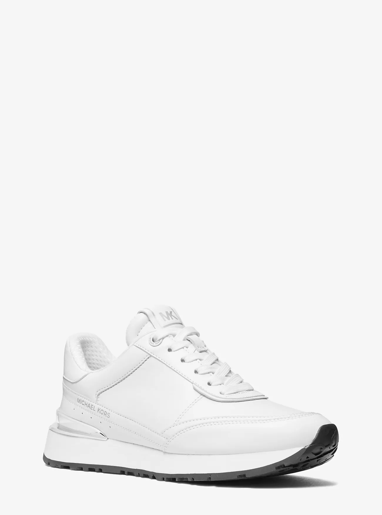 Michael Kors Sneaker Nova van leer OPTISCHWIT Sale