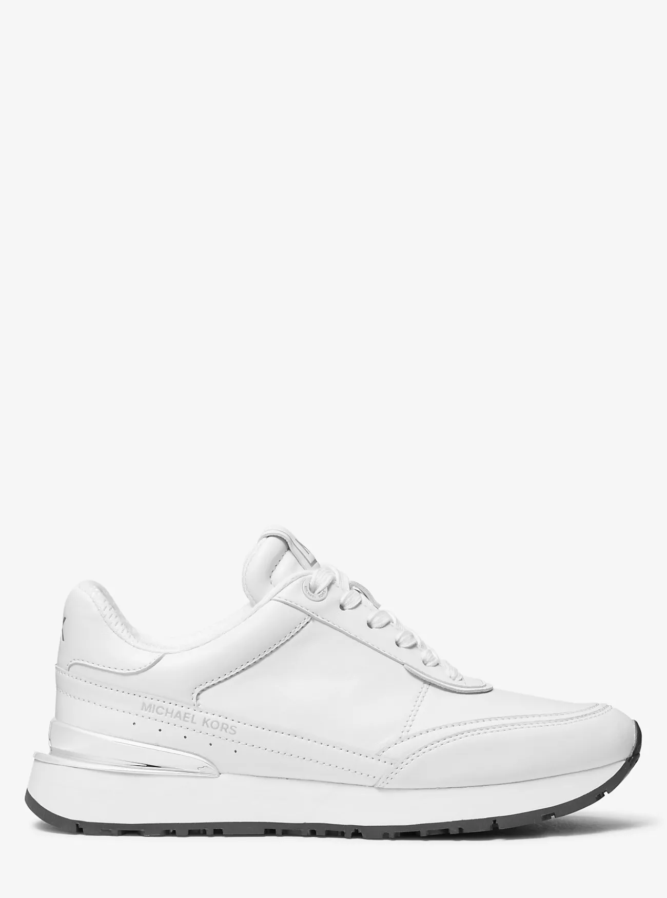 Michael Kors Sneaker Nova van leer OPTISCHWIT Sale