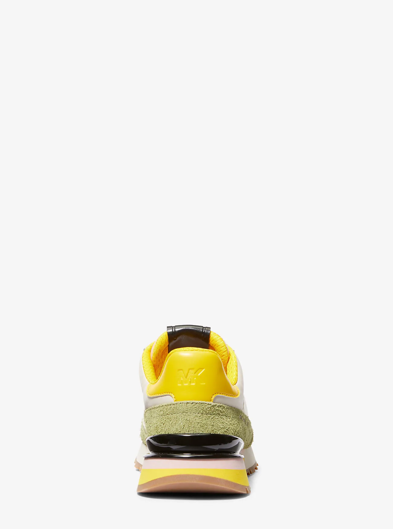 Michael Kors Sneaker Nova van su&egrave;de en nylon ZACHTROZEMULTI Outlet