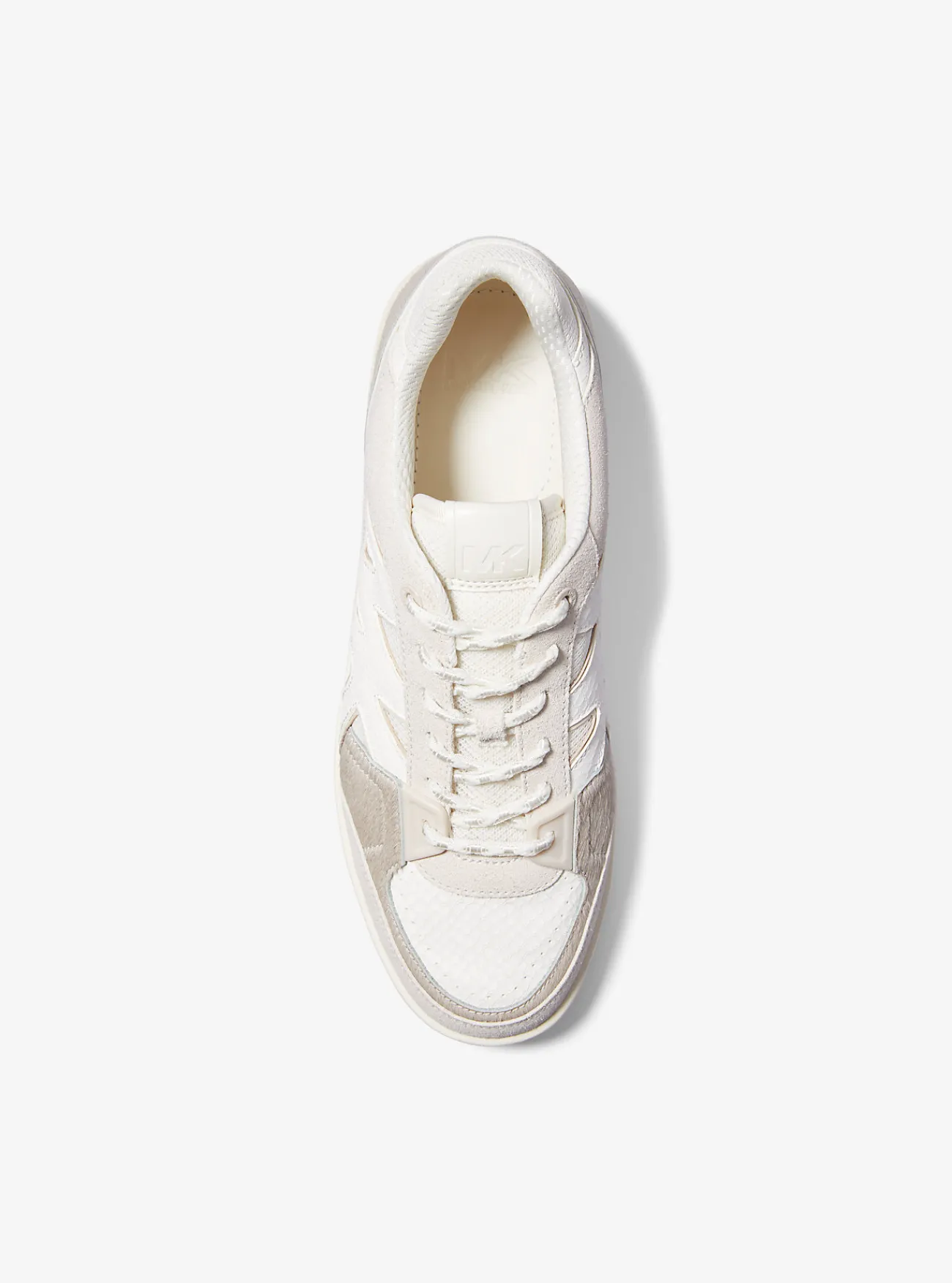 Michael Kors Sneaker Rebel van gemengd materiaal IVOORWIT Sale