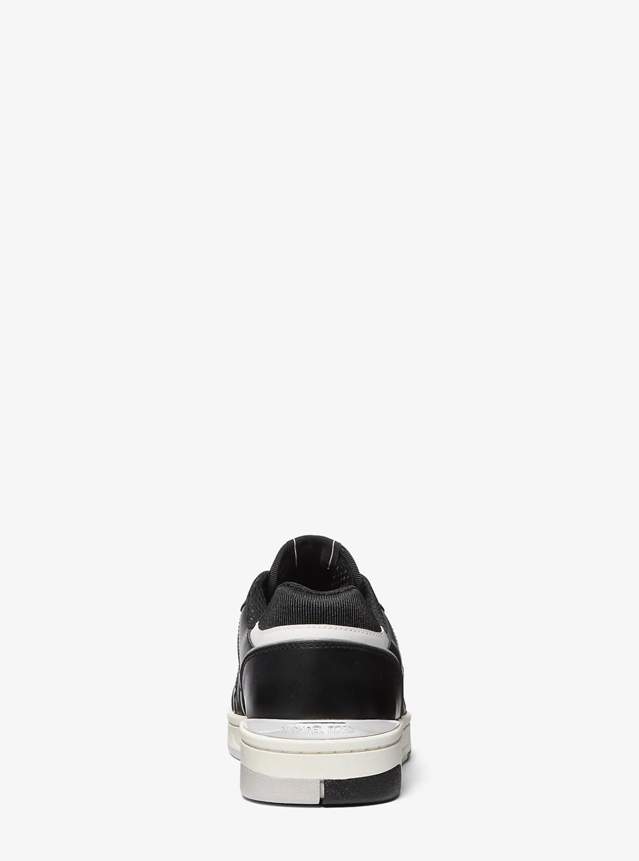 Michael Kors Sneaker Rebel van leer ZWART Fashion