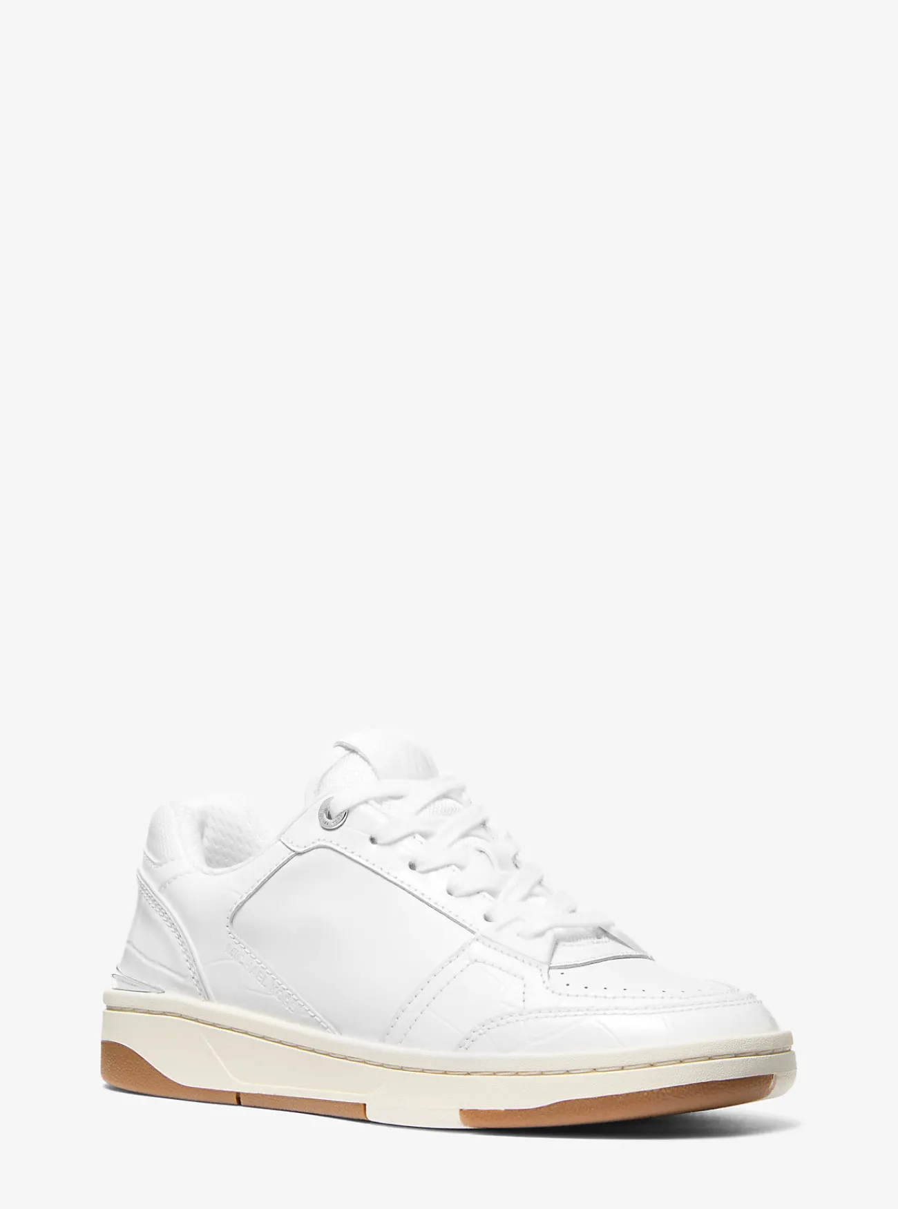 Michael Kors Sneaker Rebel van leer OPTISCHWIT Sale
