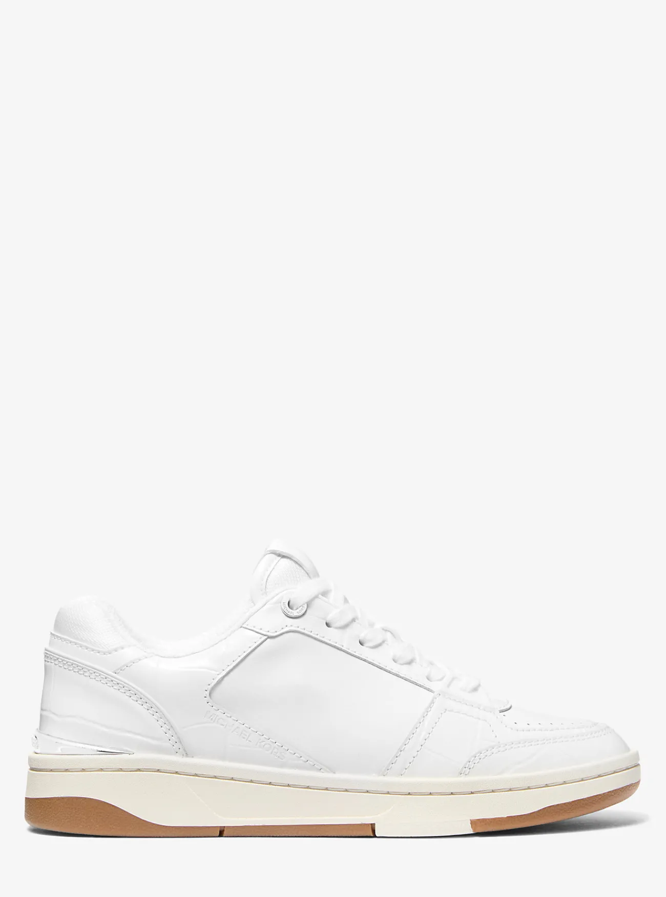 Michael Kors Sneaker Rebel van leer OPTISCHWIT Sale