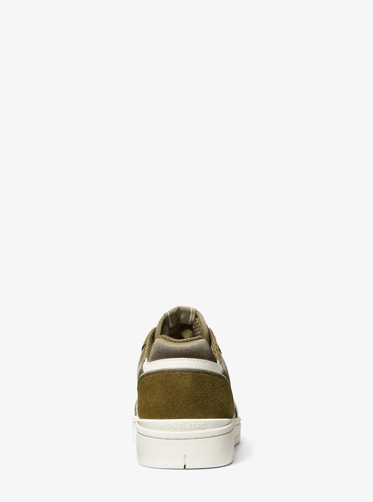 Michael Kors Sneaker Rebel van leer OLIJFGROEN Hot