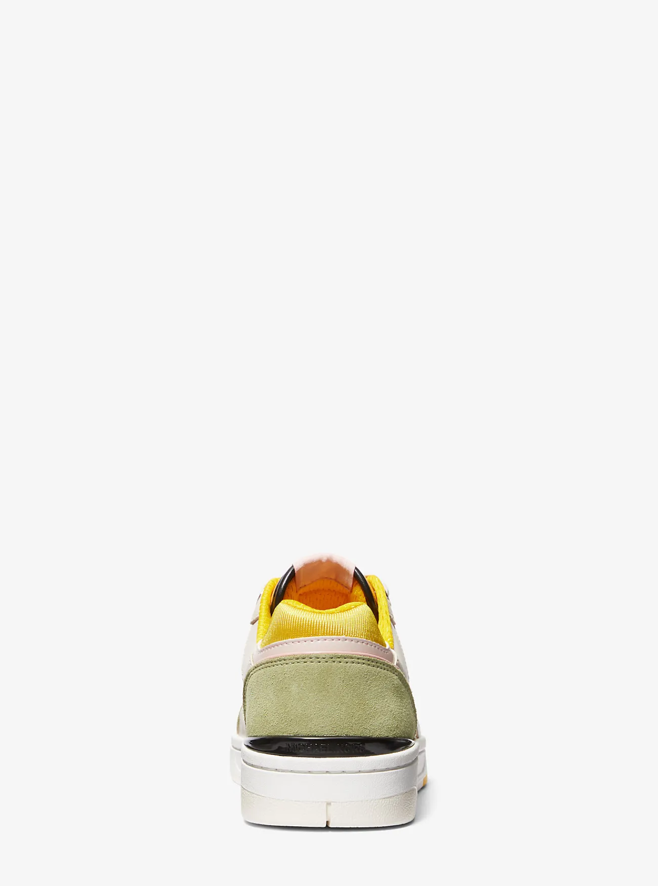 Michael Kors Sneaker Rebel van leer en mesh met kleurvlakken LICHTSALIEMULTI Online