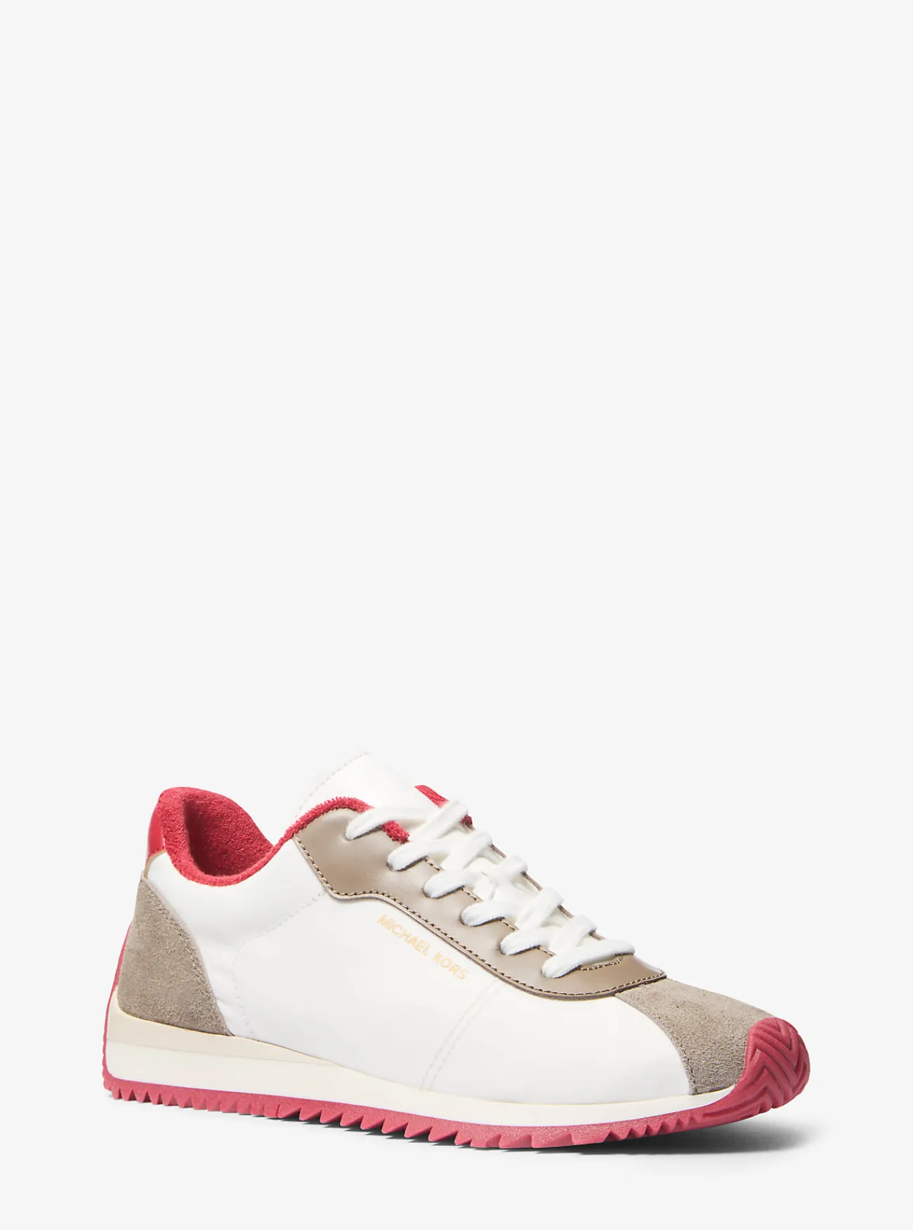 Michael Kors Sneaker Rhodes van gemengd materiaal OPTISCHWIT Sale