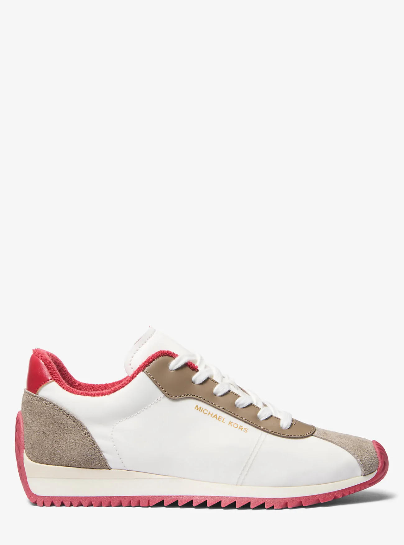 Michael Kors Sneaker Rhodes van gemengd materiaal OPTISCHWIT Sale