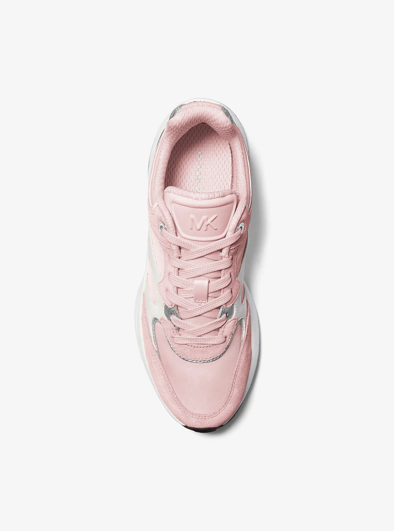 Michael Kors Sneaker Riley van gemengd materiaal ZACHTROZE Fashion