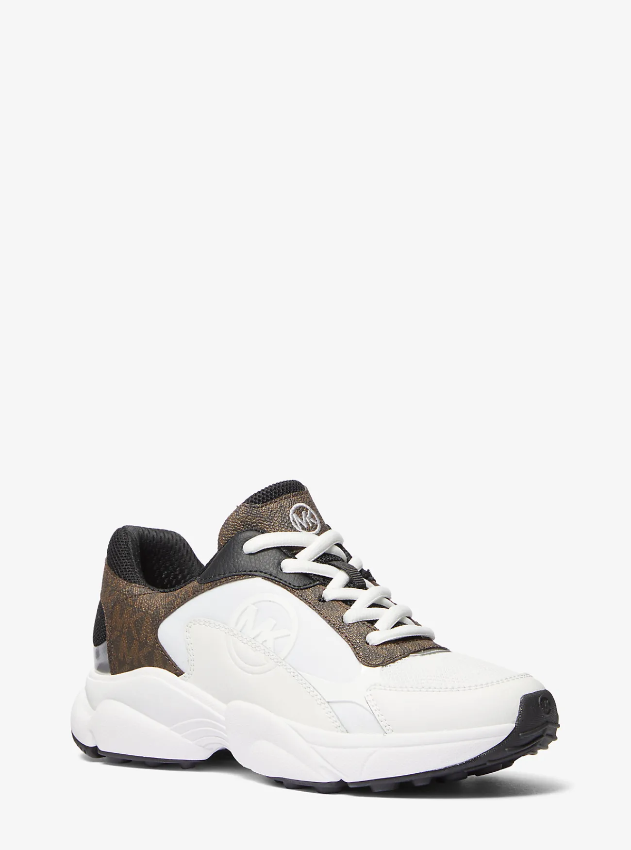 Michael Kors Sneaker Sami van gemengd materiaal BRUIN Fashion