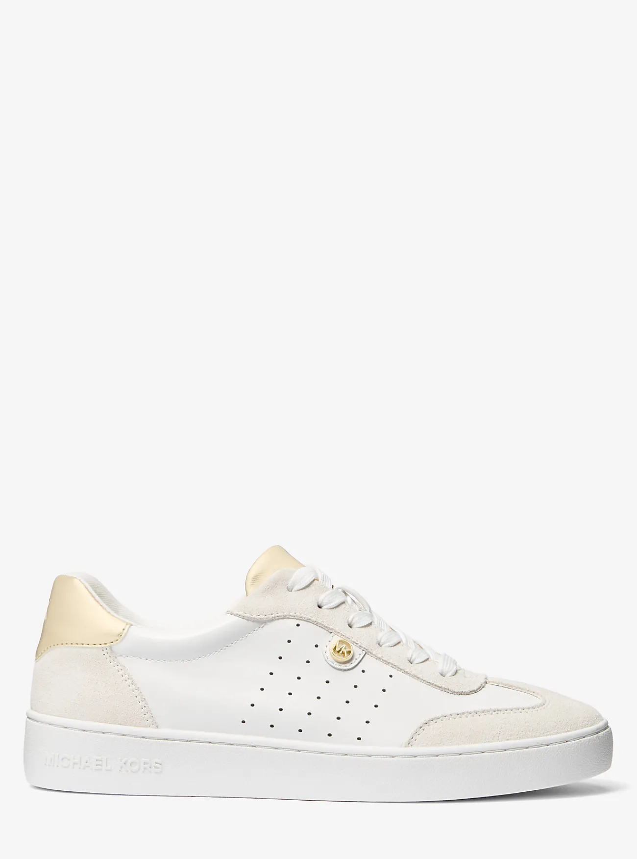 Michael Kors Sneaker Scotty van leer LICHTGOUDMULTI Sale