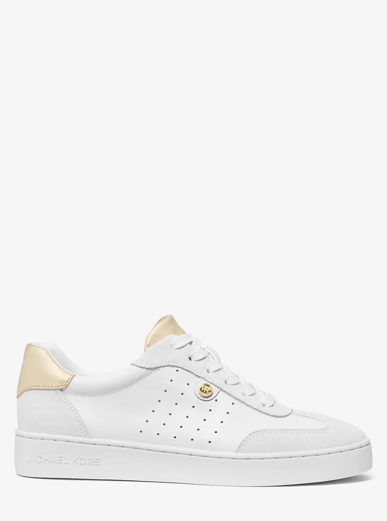 Michael Kors Sneaker Scotty van leer LICHTGOUDMULTI Hot