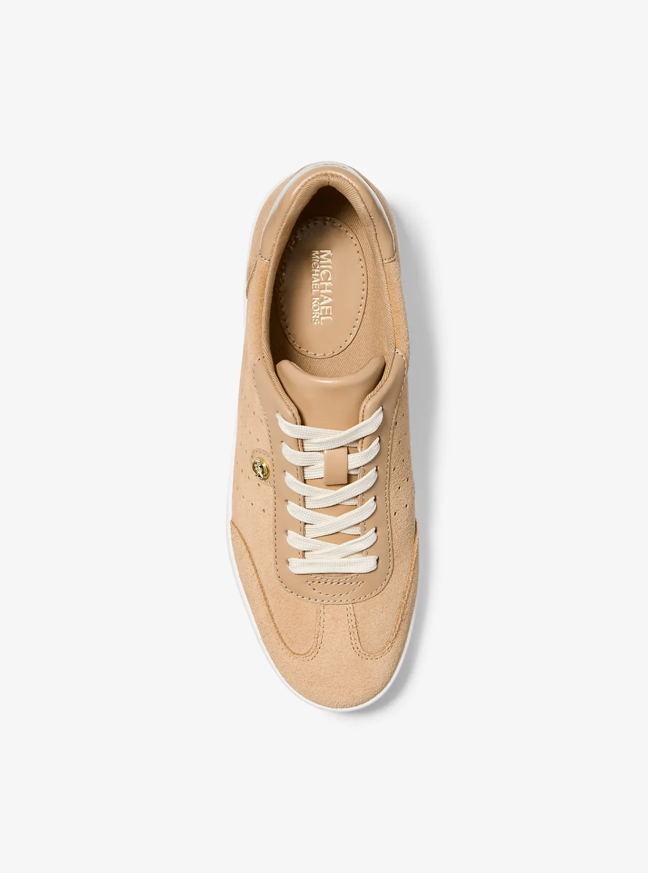 Michael Kors Sneaker Scotty van su&egrave;de CAMEL Best