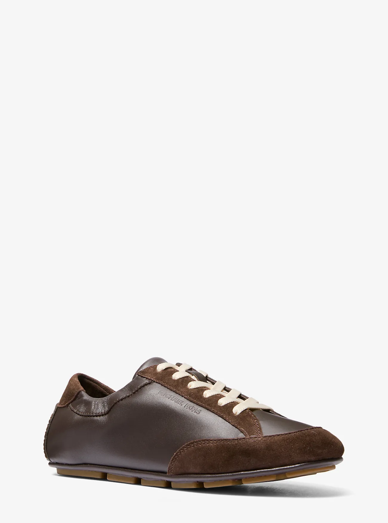 Michael Kors Sneaker Susie van leer CHOCOLADE Fashion