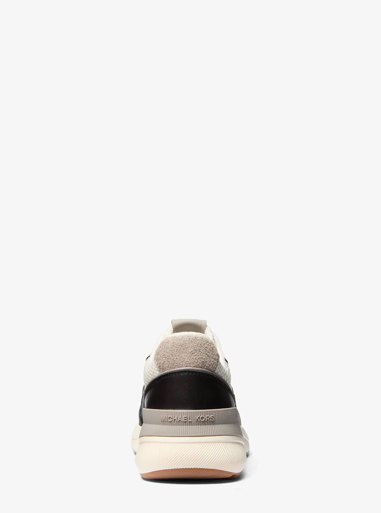 Michael Kors Sneaker Trevor van gemengd materiaal ZWARTCOMBO New