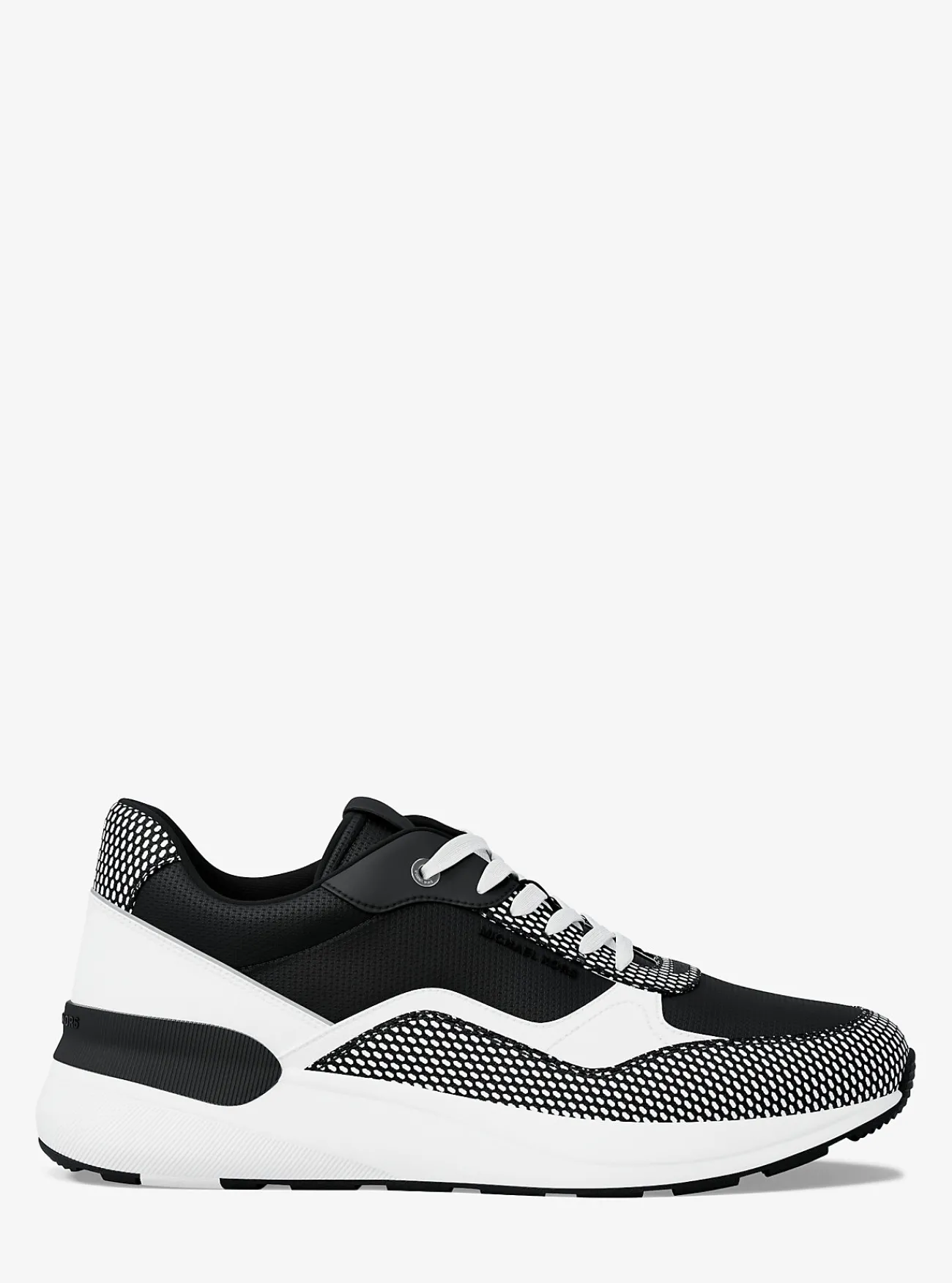 Michael Kors Sneaker Trevor van gemengd materiaal ZWART New