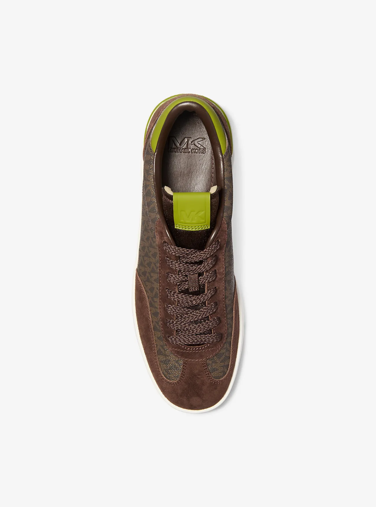 Michael Kors Sneaker Wilton met kenmerkend logo WEIDEGROEN New