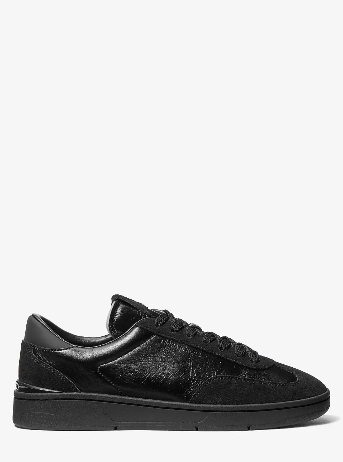 Michael Kors Sneaker Wilton van leer en su&egrave;de ZWART Hot
