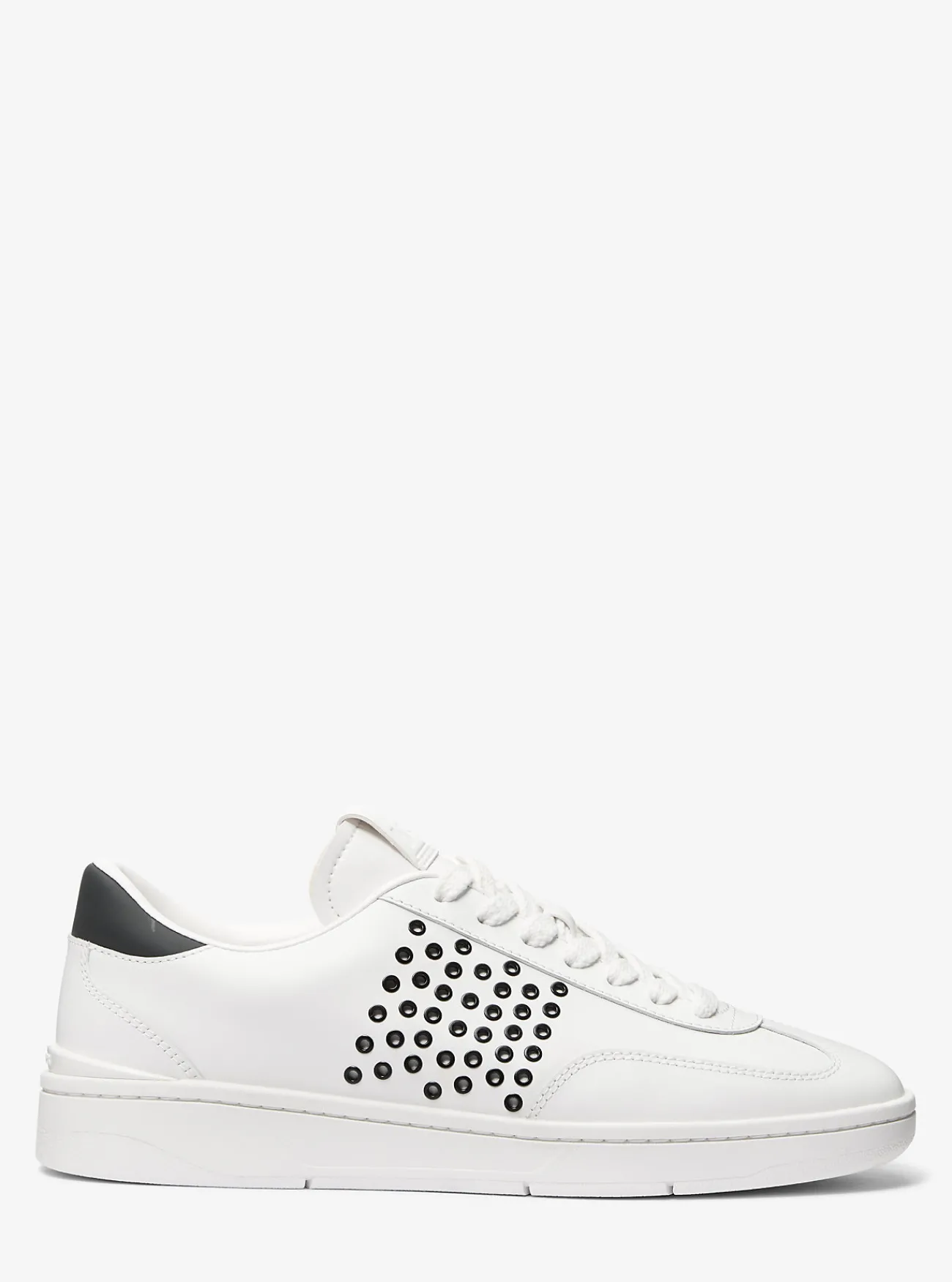 Michael Kors Sneaker Wilton van leer met oogjes OPTISCHWIT Online