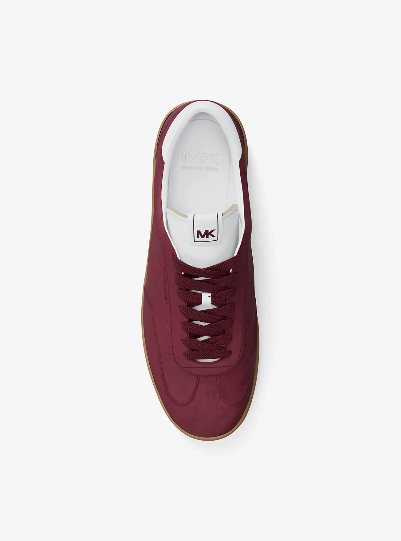 Michael Kors Sneaker Wilton van suède met vetersluiting MOERBEI Outlet