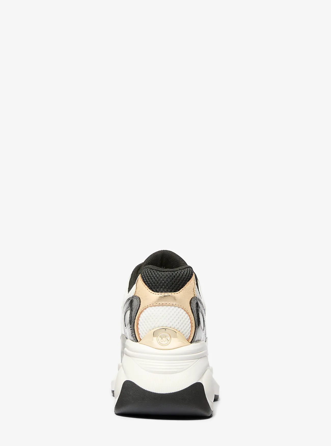 Michael Kors Sneaker Zuma van craquelé leer en mesh met kleurvlakken OPTISCHWITMULTI Hot