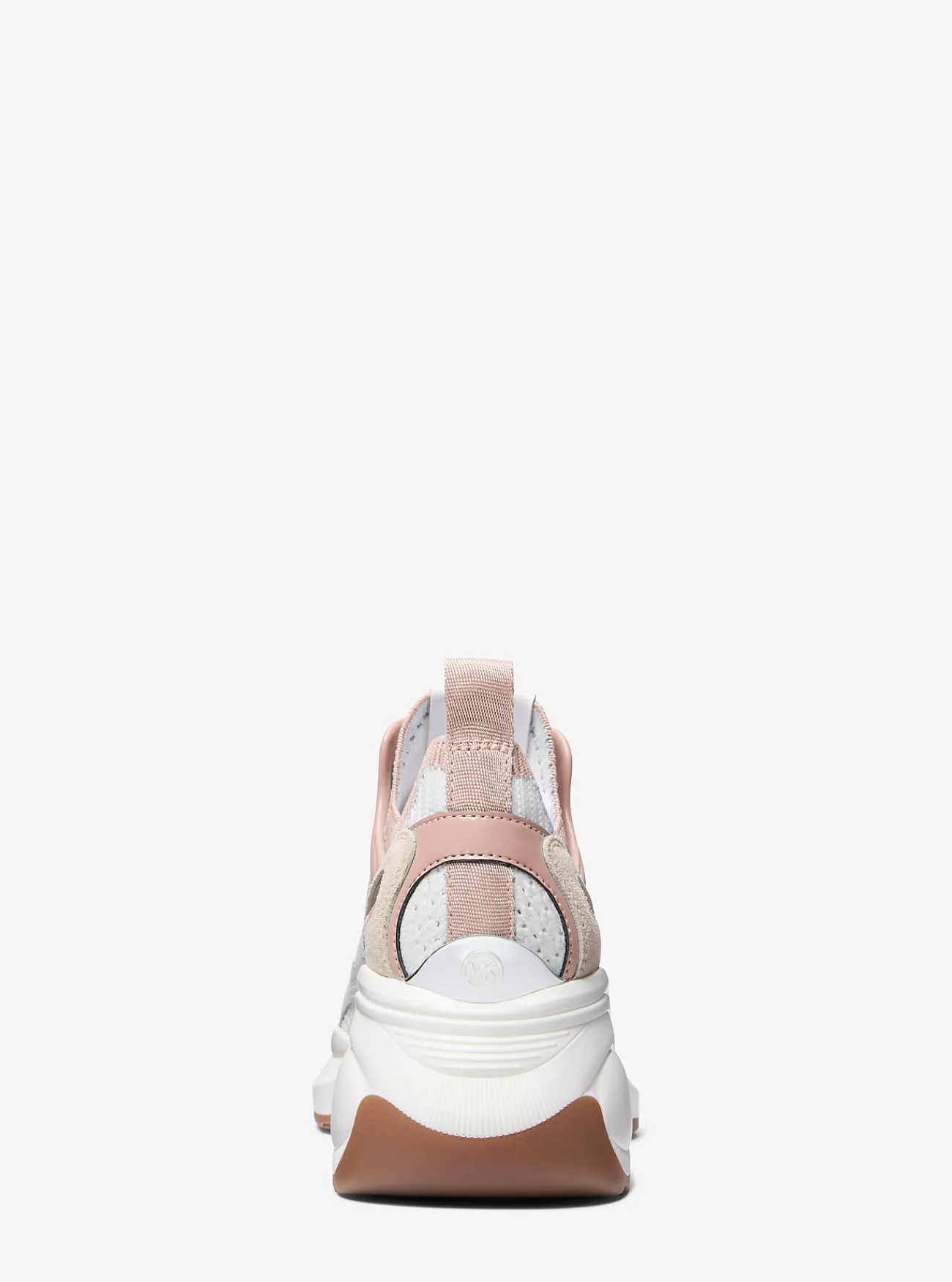 Michael Kors Sneaker Zuma van leer en mesh met kleurvlakken ZACHTROZE Best