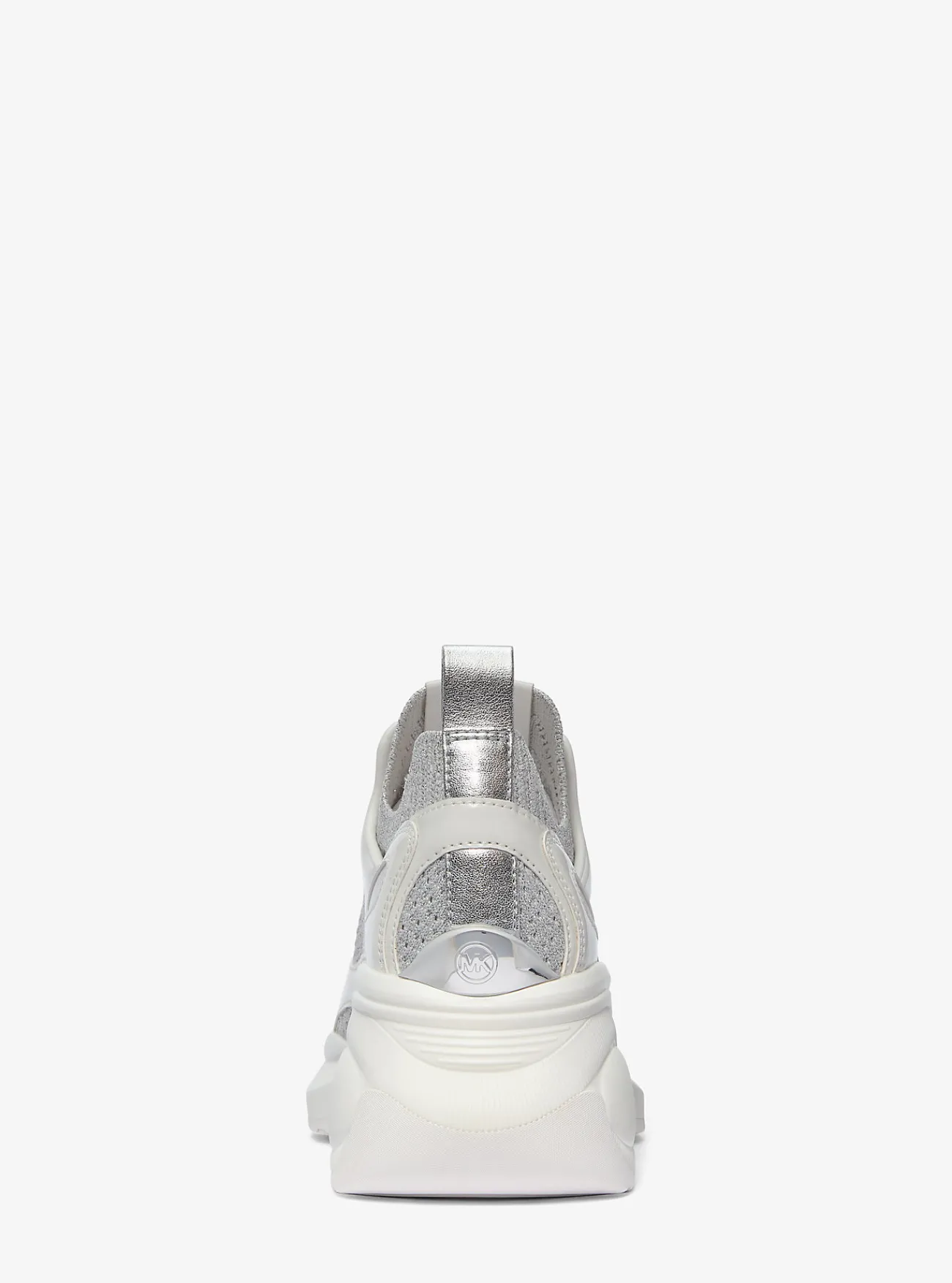 Michael Kors Sneaker Zuma van mesh en metallic materiaal ZILVER Fashion