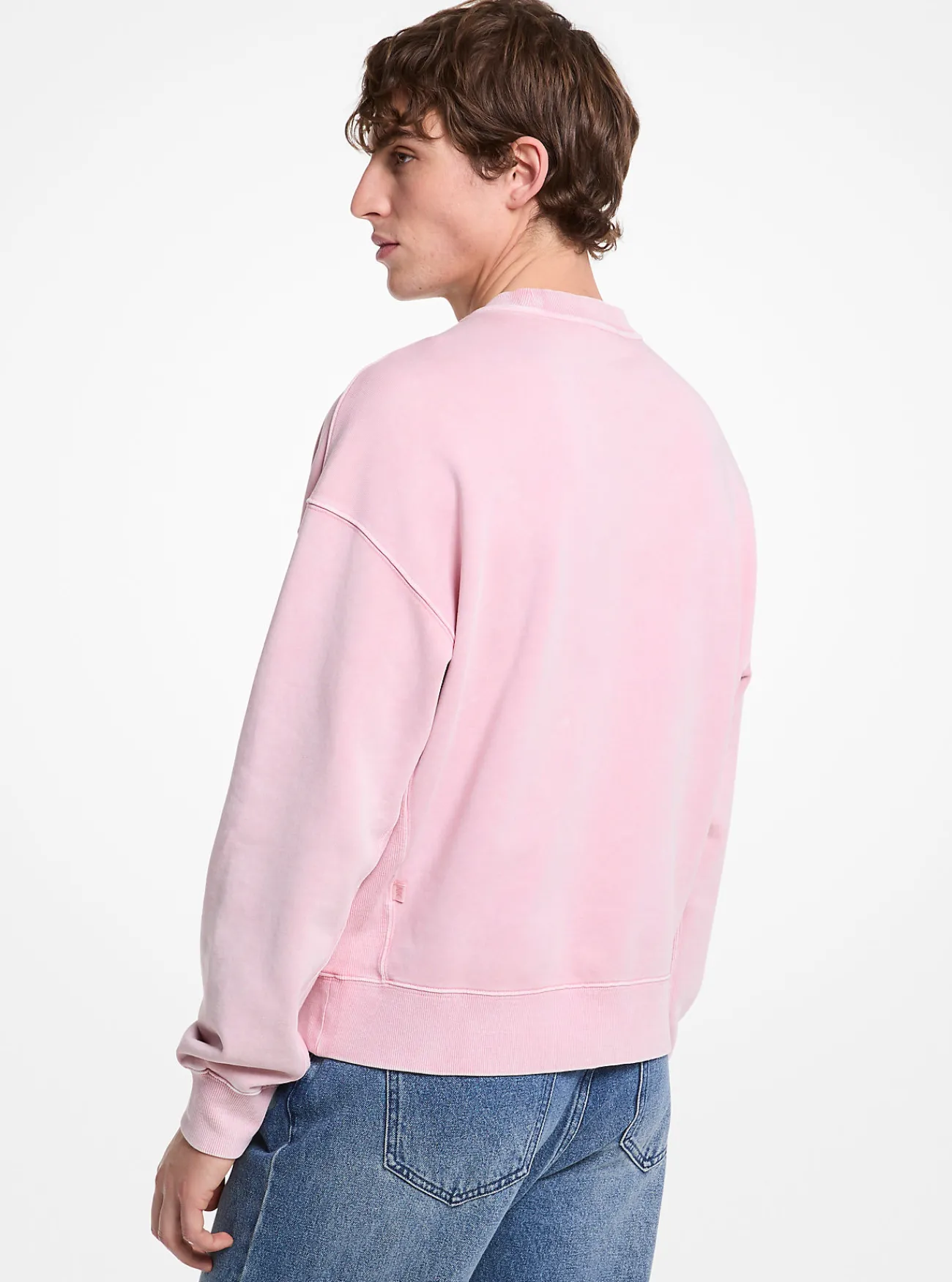Michael Kors Sweater van katoen met ronde hals ROZENWATER Fashion