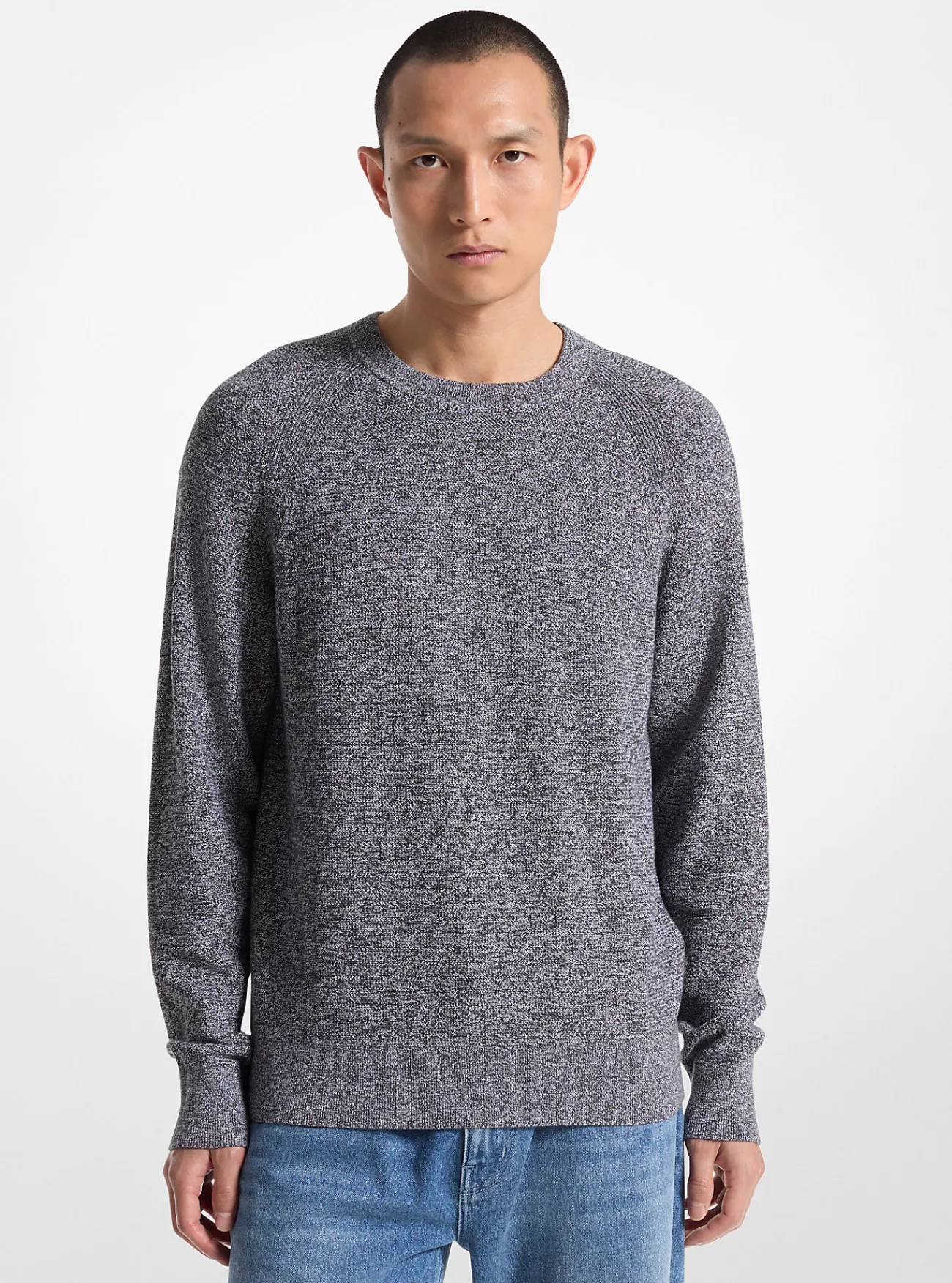 Michael Kors Sweater van katoen met ronde hals HOUTSKOOL Online
