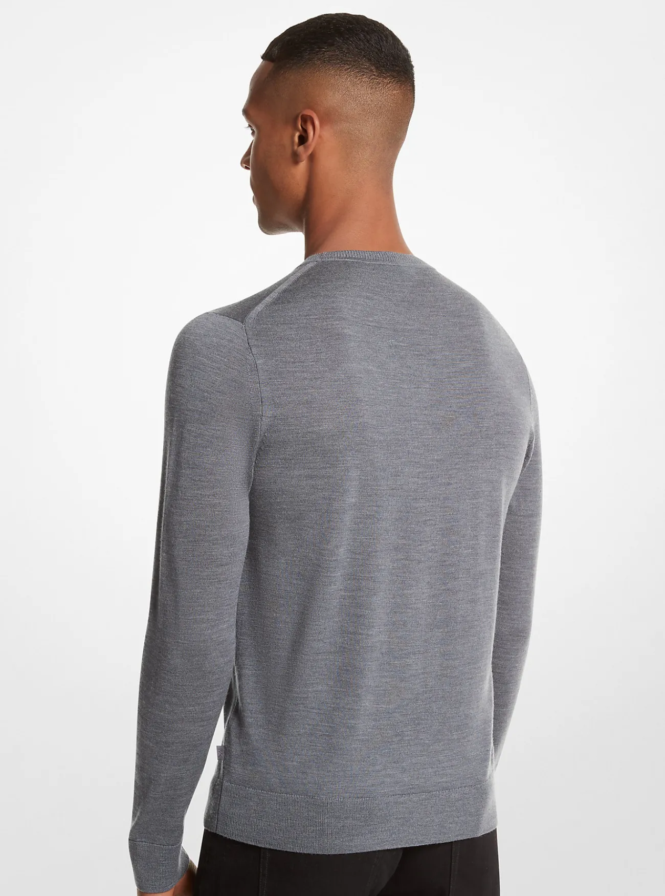 Michael Kors Sweater van merinowol ASGRIJS Sale