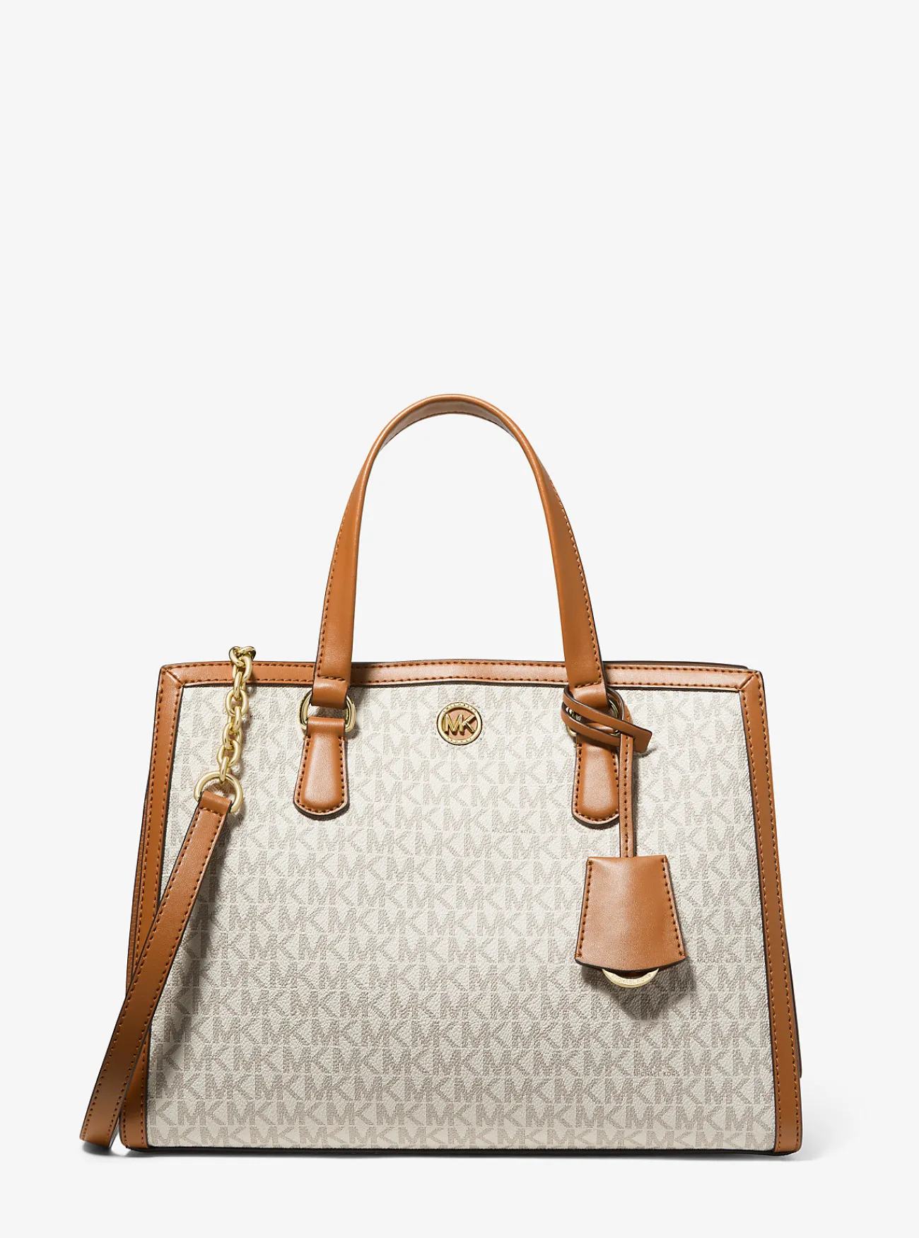 Michael Kors Tas Chantal met logo, middelgroot Best