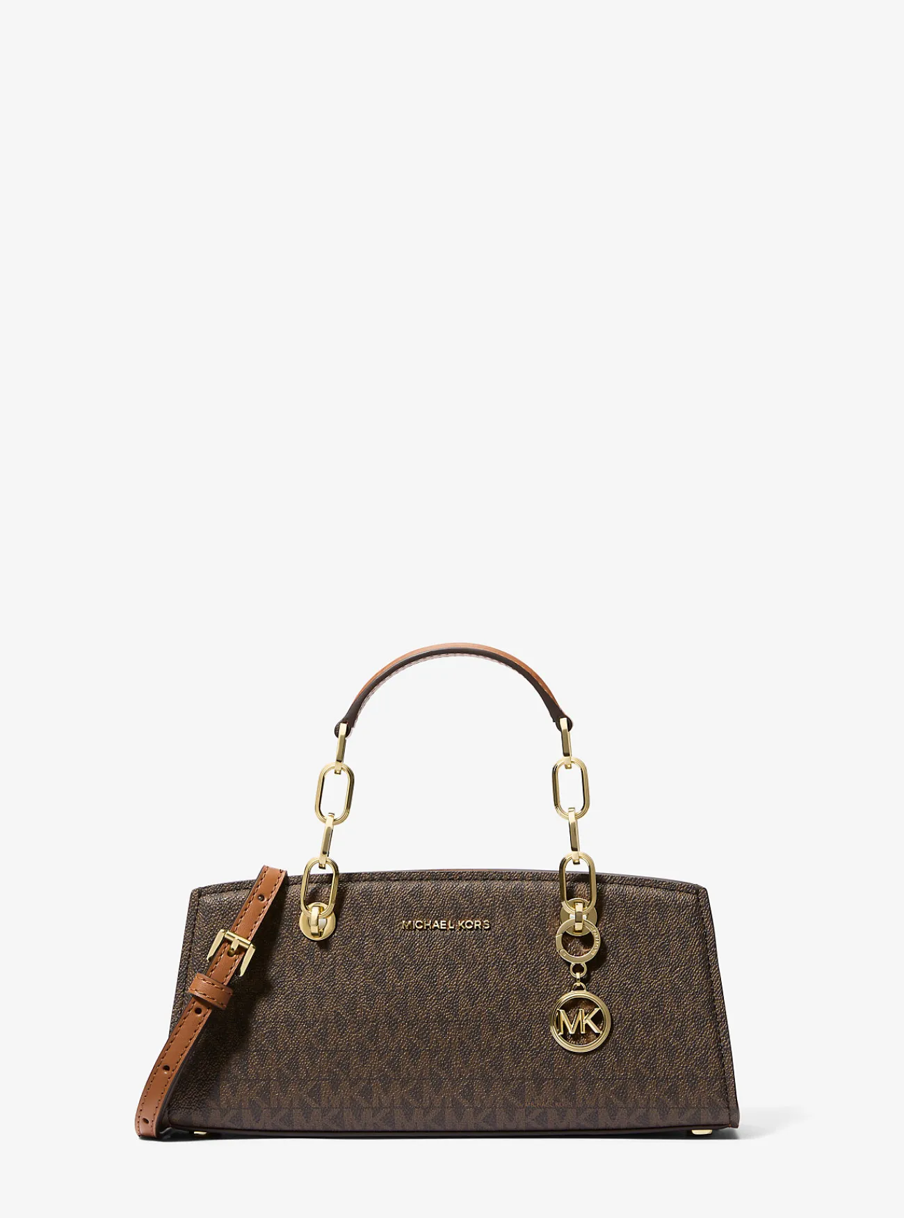 Michael Kors Tas Cynthia met kenmerkend logo, klein Best