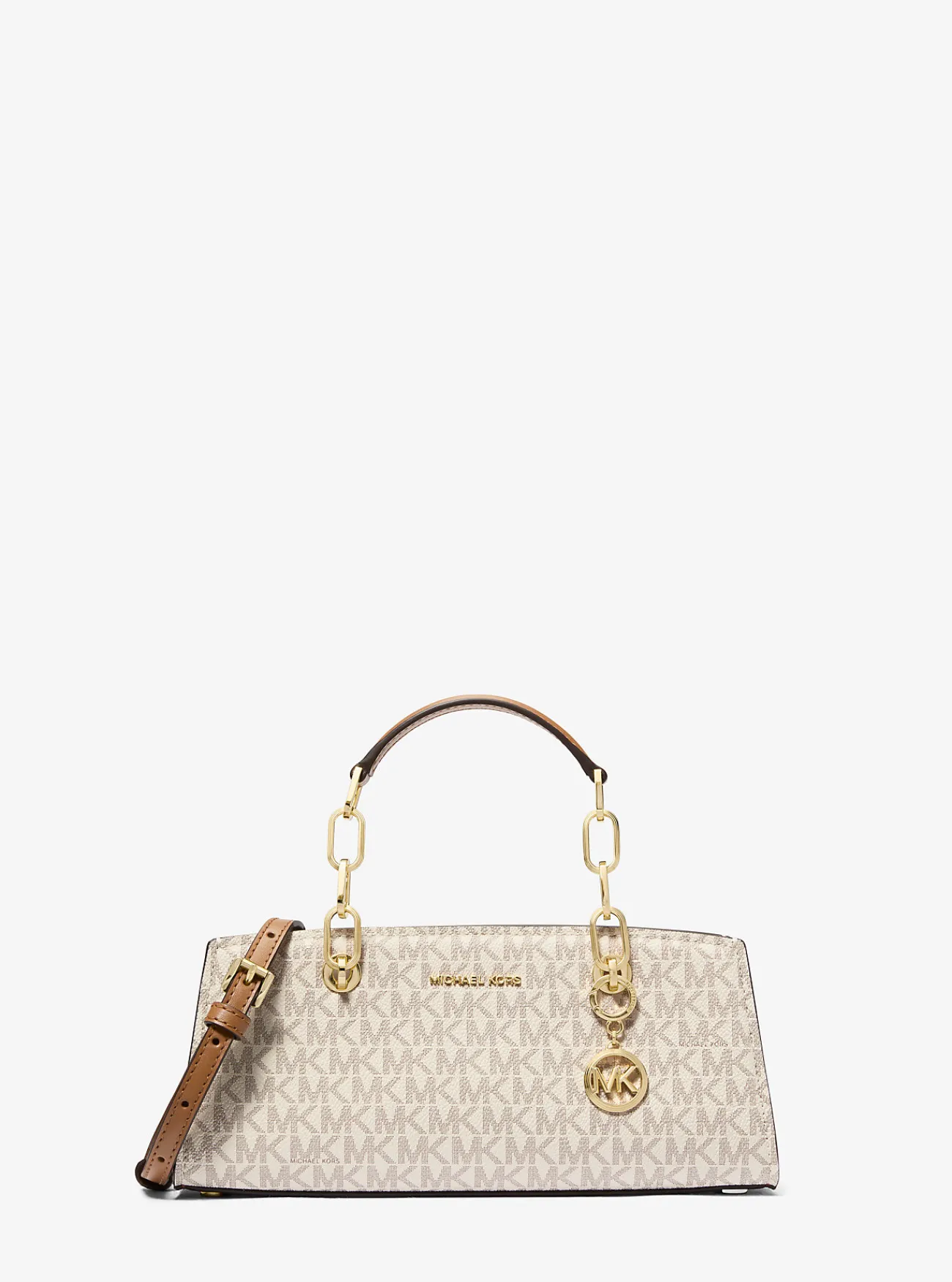 Michael Kors Tas Cynthia met kenmerkend logo, klein Discount