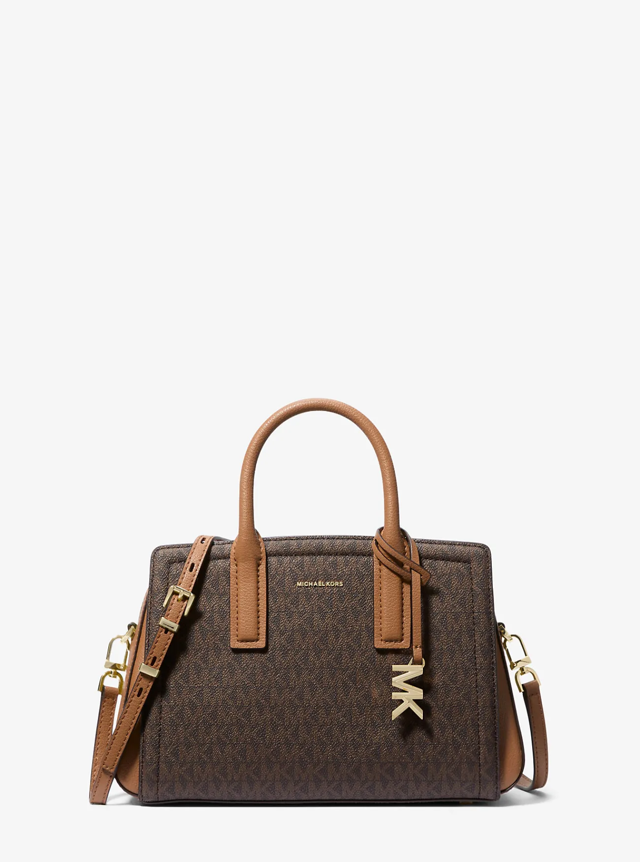 Michael Kors Tas Laila met kenmerkend logo, klein Sale