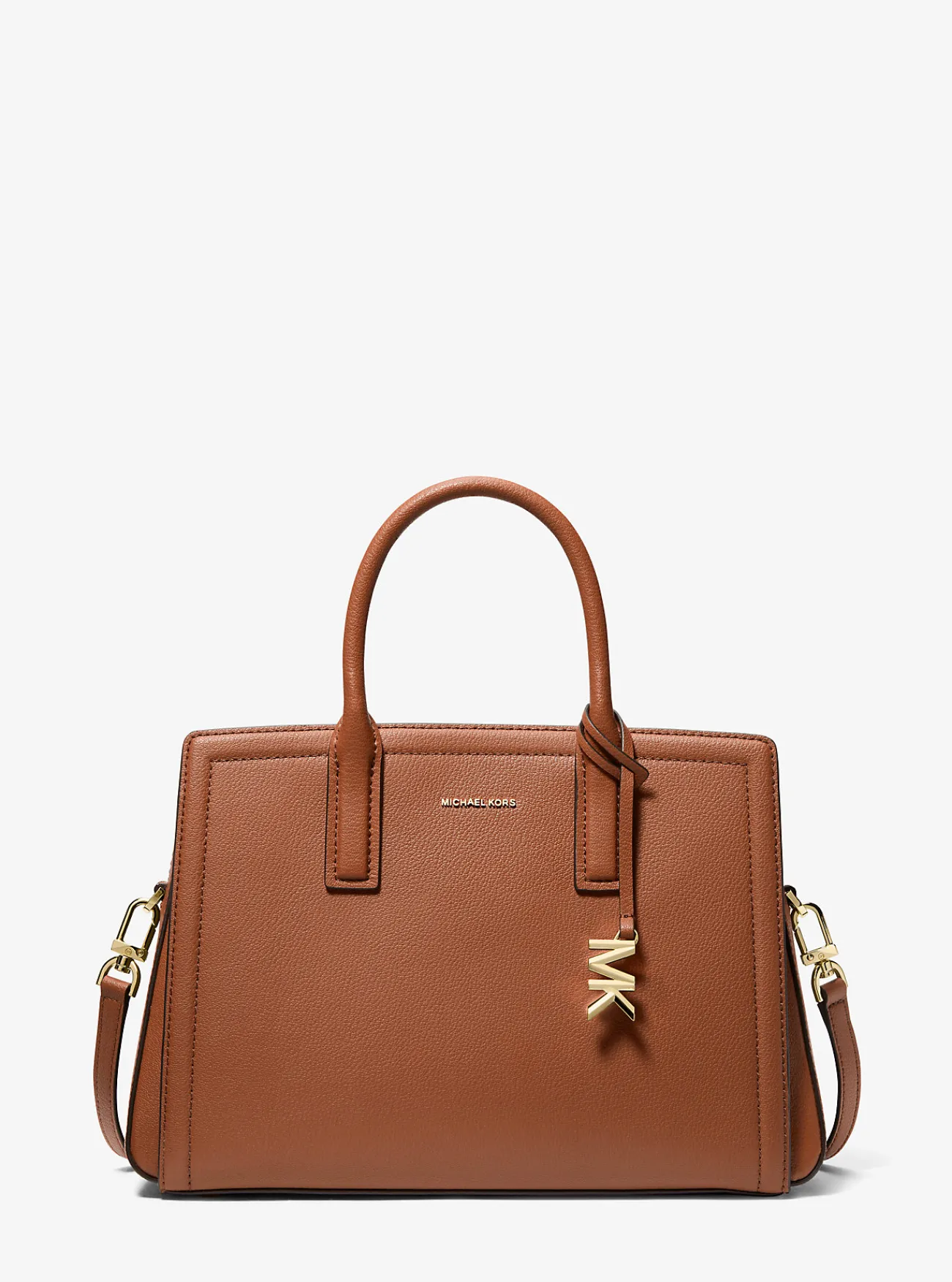 Michael Kors Tas Laila van leer, middelgroot LUGGAGE Discount
