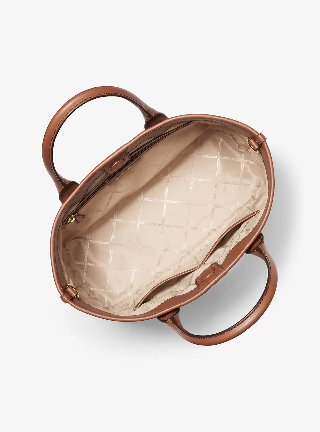 Michael Kors Tas Luisa met kenmerkend logo, middelgroot Outlet