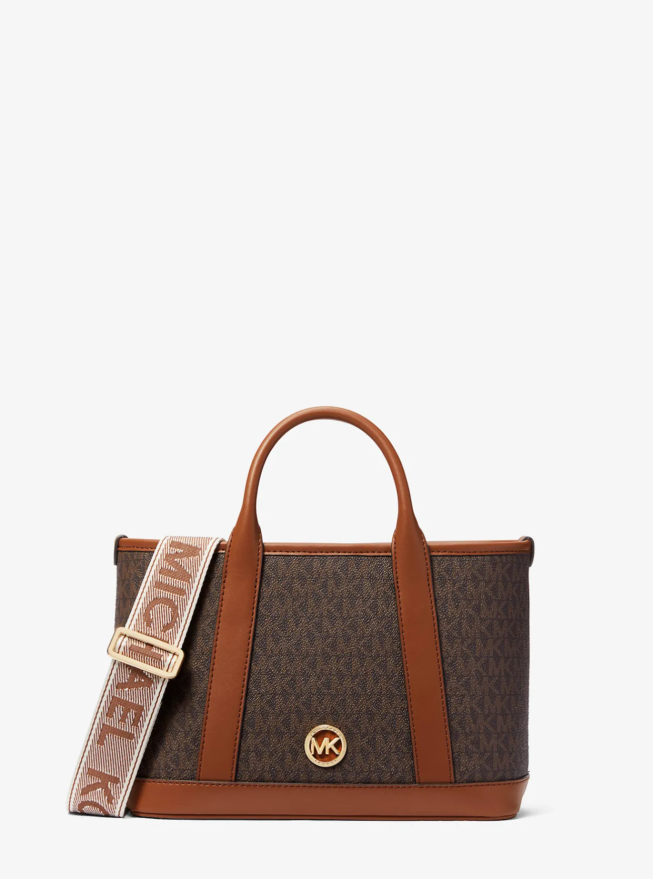 Michael Kors Tas Luisa met kenmerkend logo, klein Outlet
