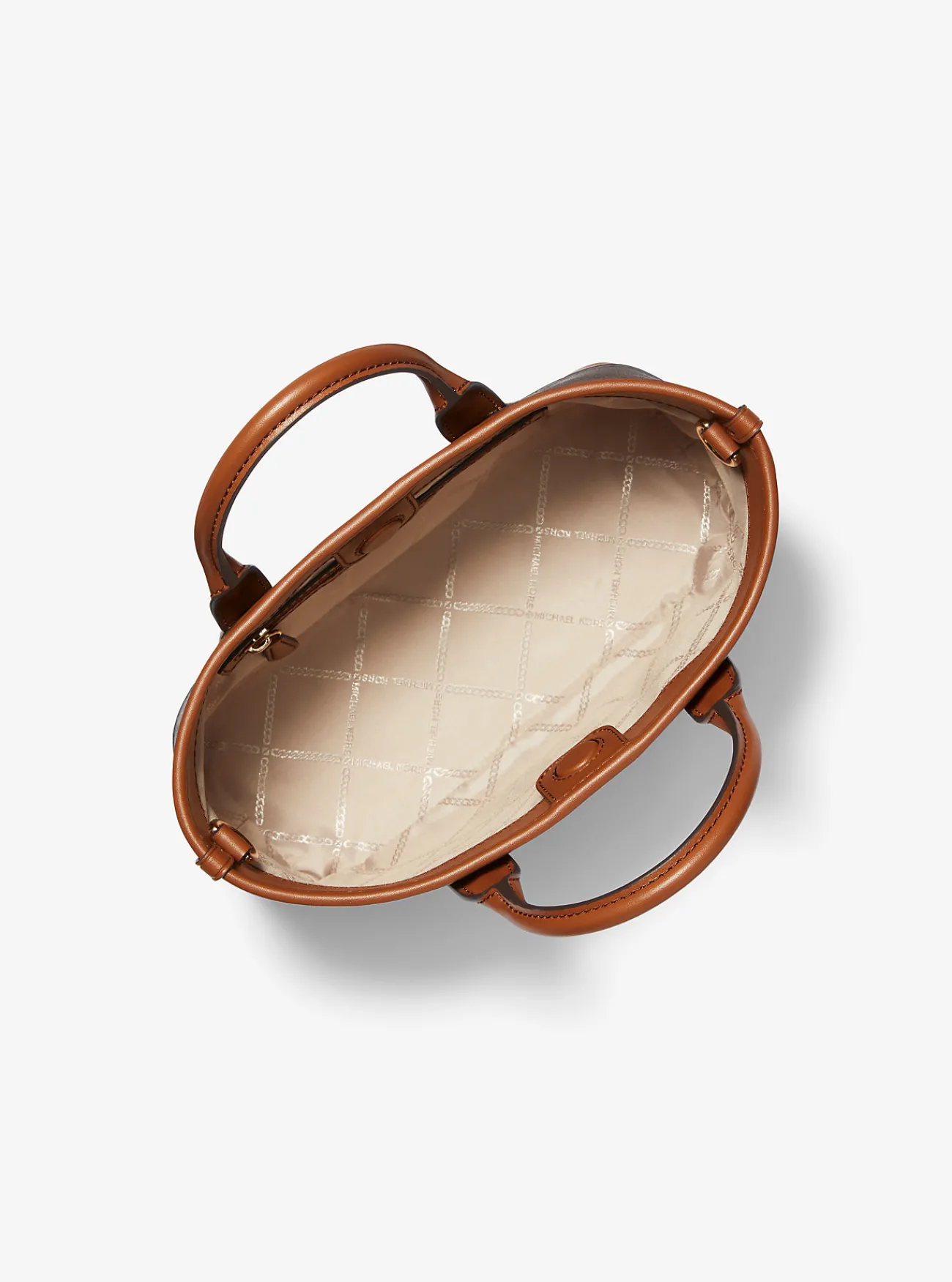 Michael Kors Tas Luisa met kenmerkend logo, klein Outlet