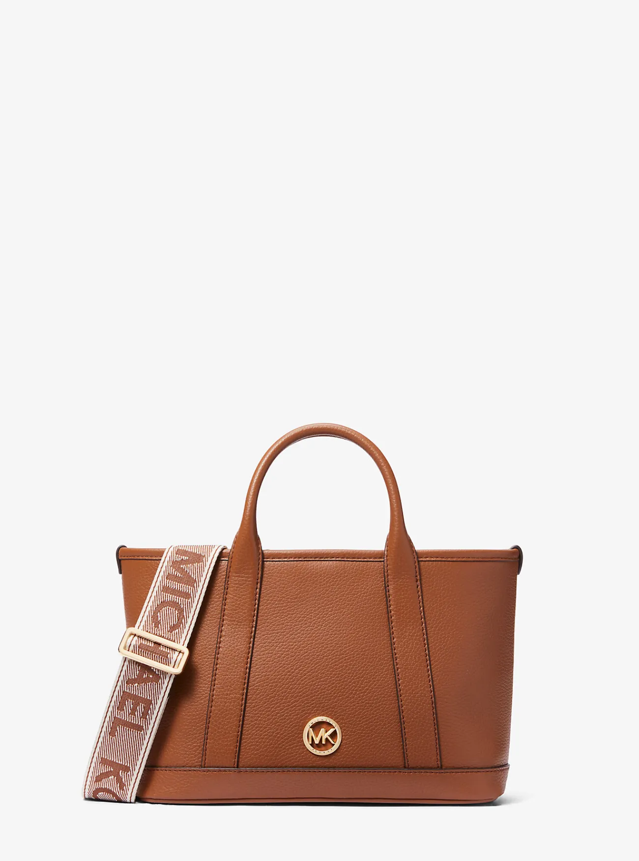 Michael Kors Tas Luisa van getrommeld leer, klein LUGGAGE Best