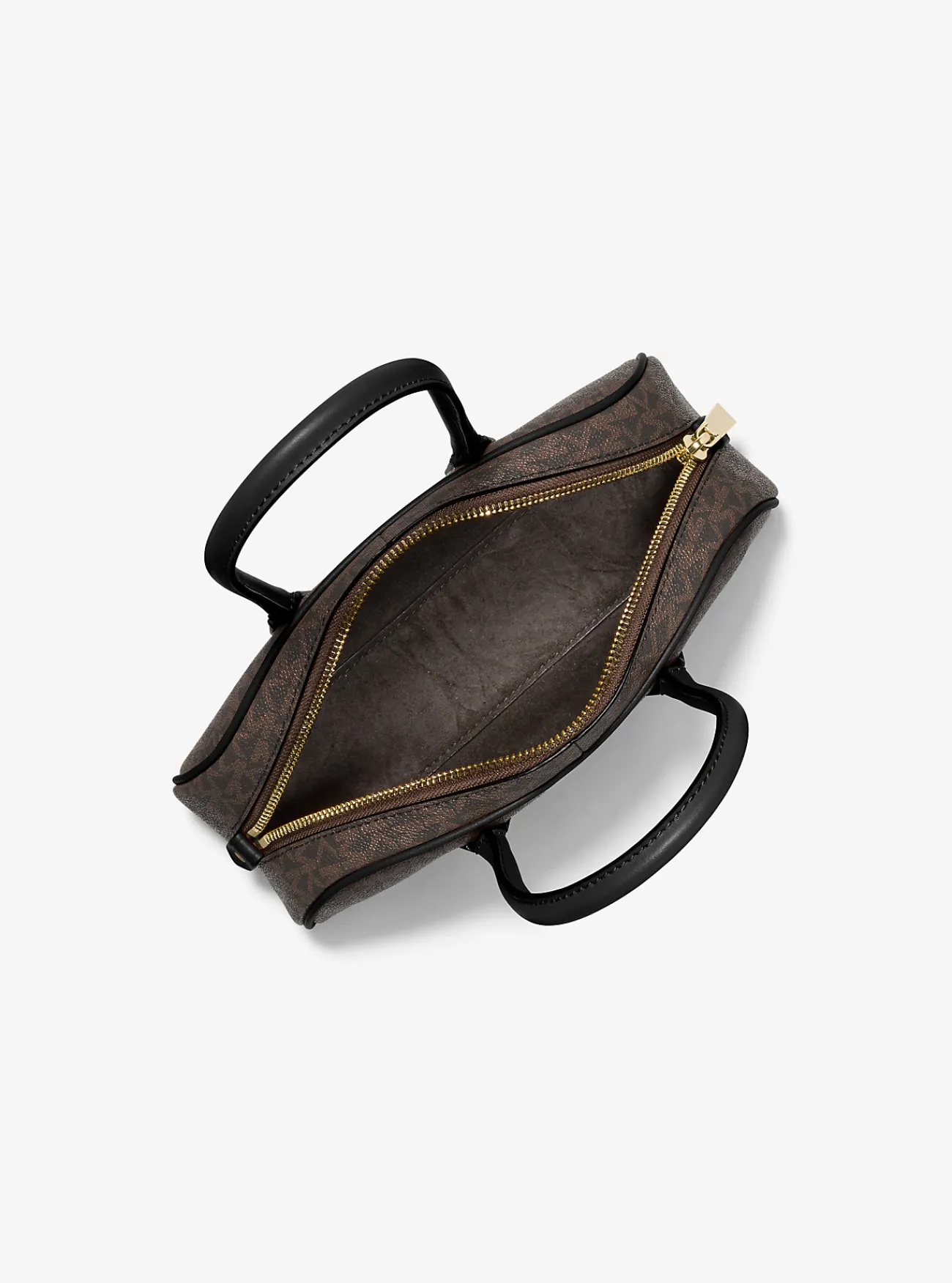 Michael Kors Tas Lulu met kenmerkend logo, klein Outlet