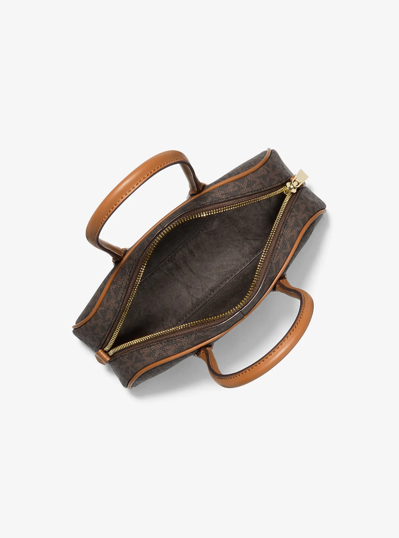 Michael Kors Tas Lulu met kenmerkend logo, klein Outlet