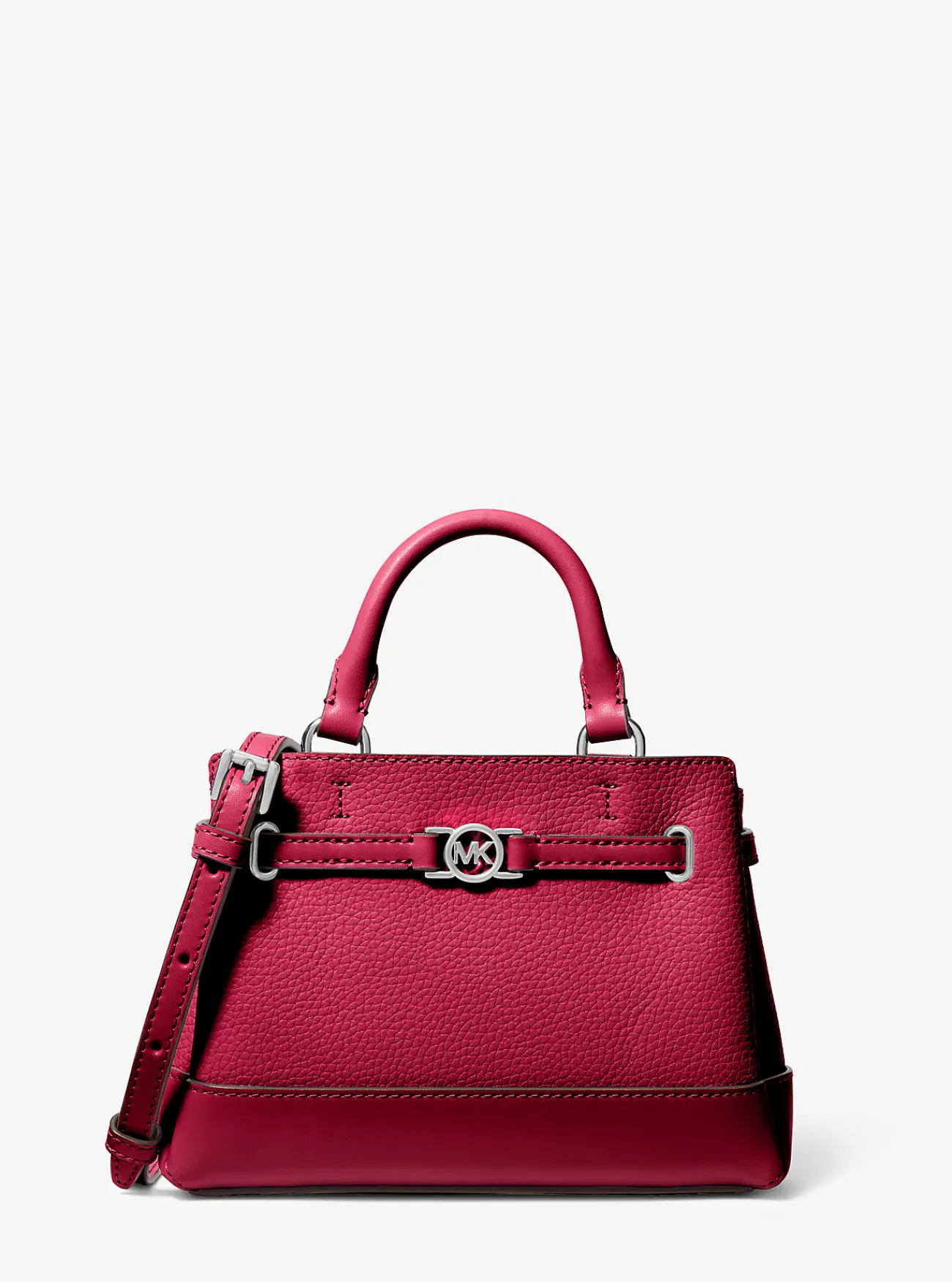 Michael Kors Tas Reed van getrommeld leer, extra klein Hot