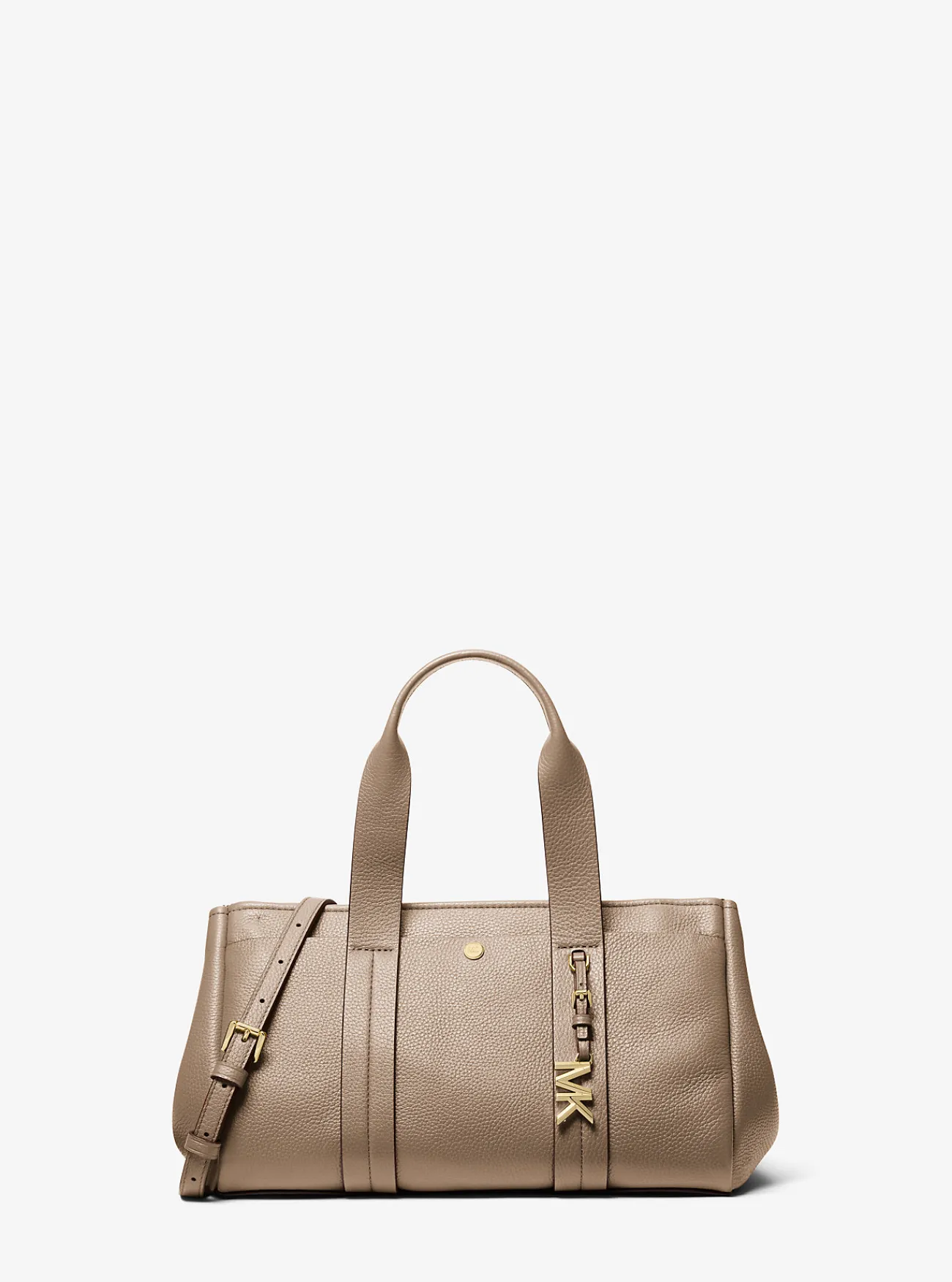 Michael Kors Tas Romee van getrommeld leer, klein BERK Fashion