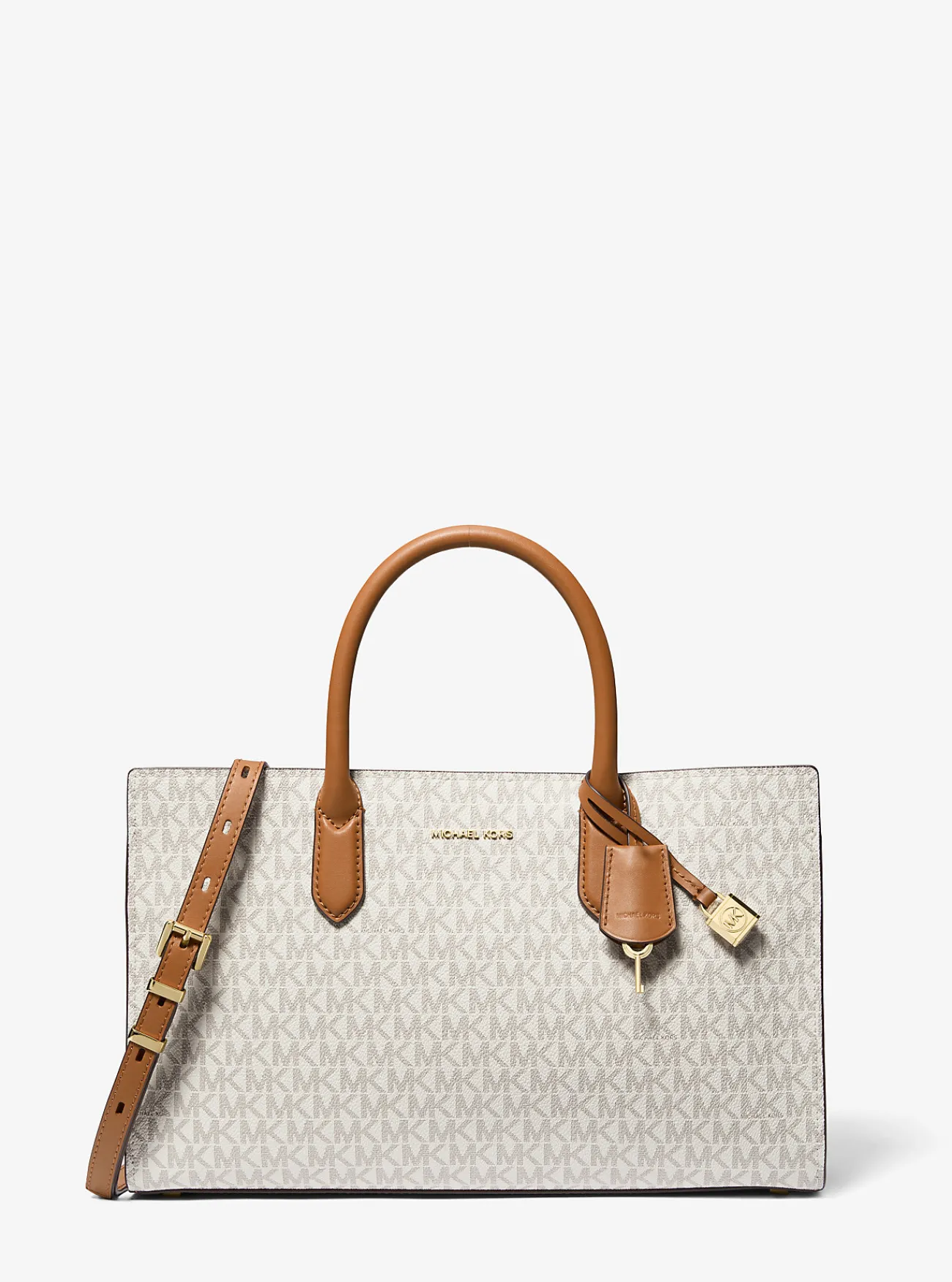 Michael Kors Tas Scarlett met kenmerkend logo, middelgroot Outlet