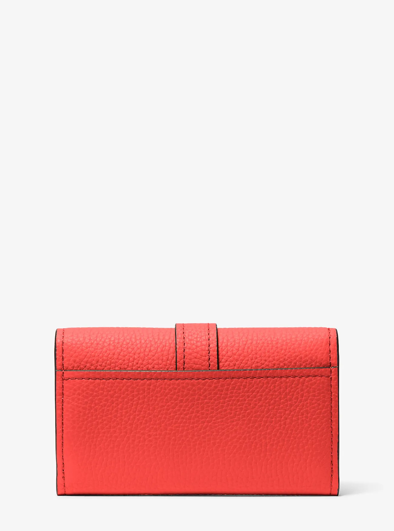 Michael Kors Tri-fold portefeuille Nolita van getrommeld leer, middelgroot GEBRANDSIENNA Sale