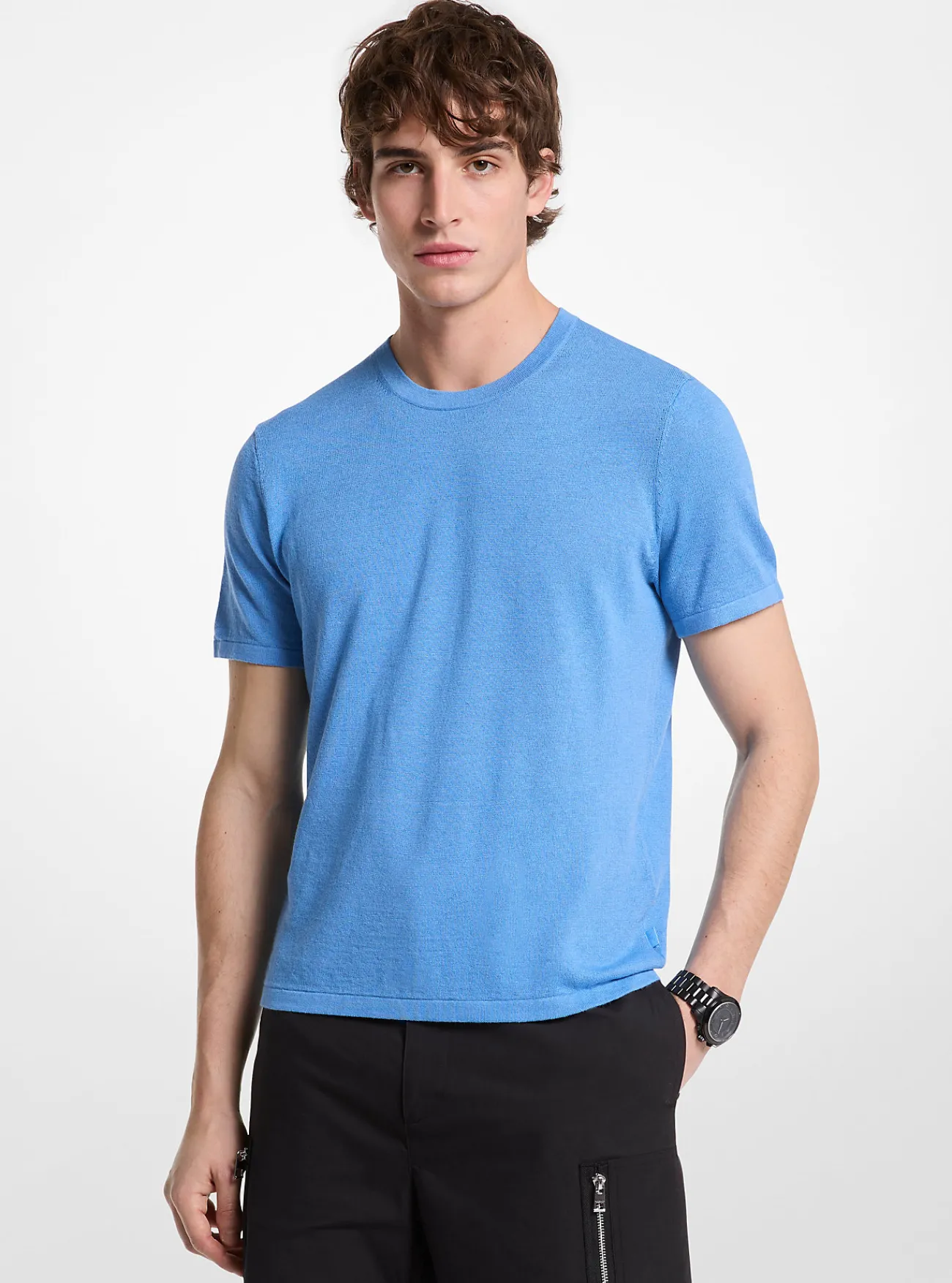 Michael Kors T-shirt van linnen en katoen SOUTHPACIFIC Fashion