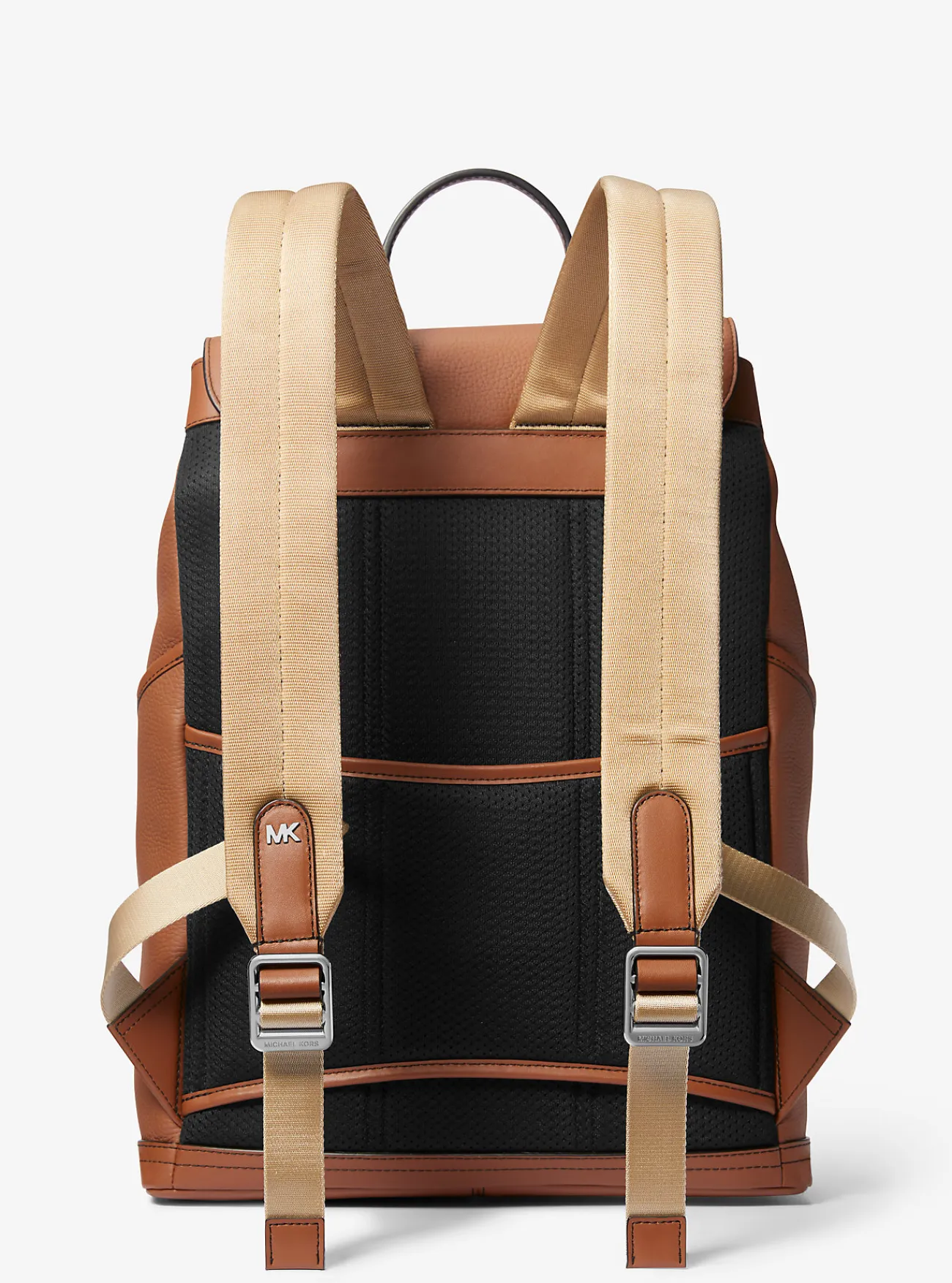 Michael Kors Utilityrugzak Hudson van getrommeld leer LUGGAGE Sale