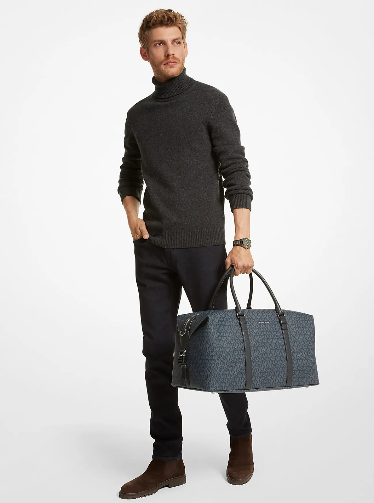 Michael Kors Weekendtas Hudson met logo Best
