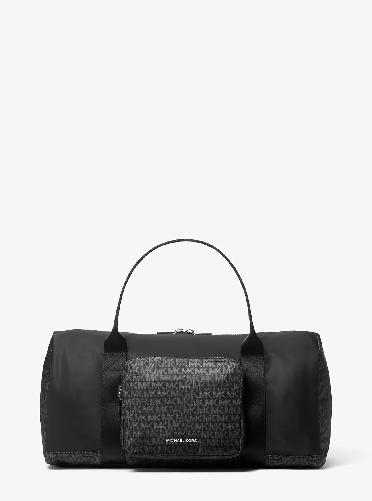Michael Kors Weekendtas Tanner van nylon met kenmerkende logoprint ZWART Best